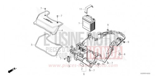 BATTERIE SH125ADR de 2024